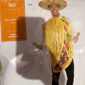 One size TACO costume NEW